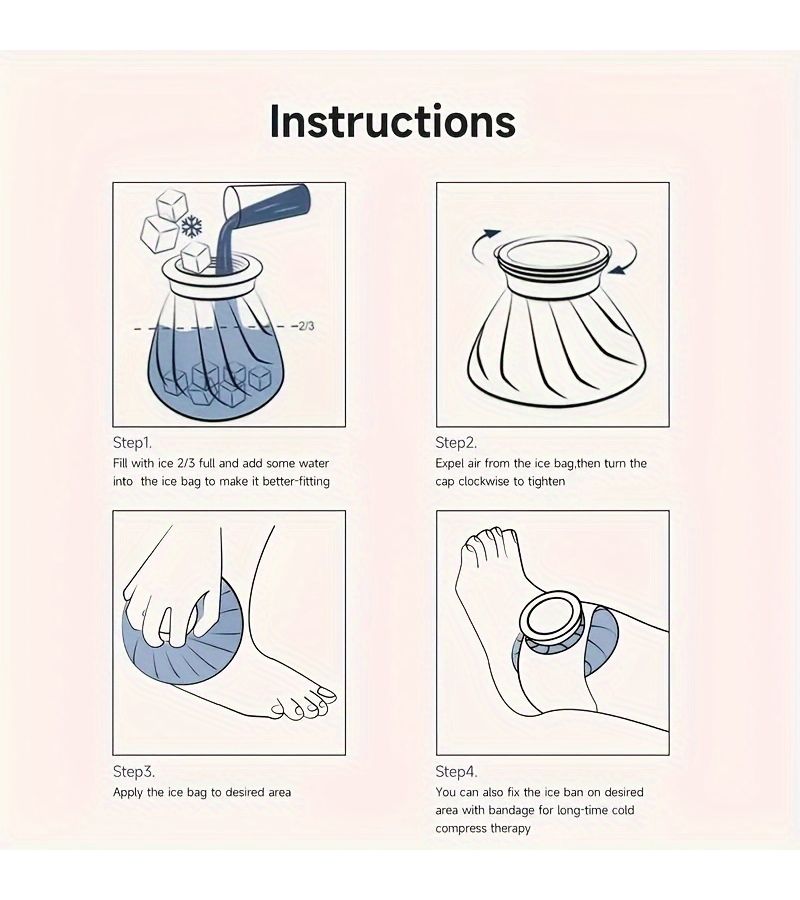 Reusable Hot Cold Ice Pack For Injuries And Tired Eyes - Image 2