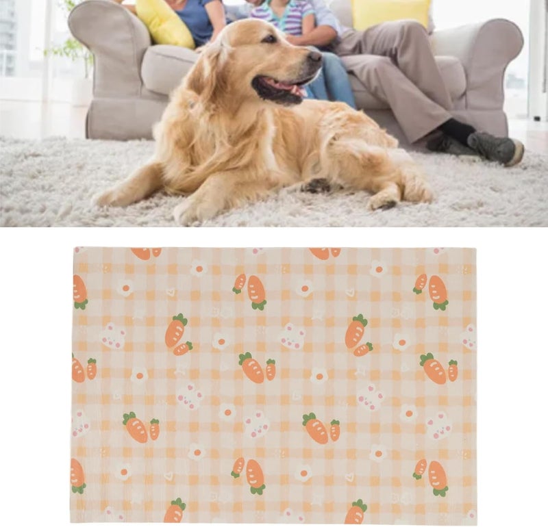 Focket Puppy Pee Pads, Waterproof Proof Quick Absorb Dog Potty Training Pads, Large Absorbent with Soft PVC Surface for Dogs Cats Rabbits Pets Potty Training in Crates Kennels (60*90cm) - Image 3