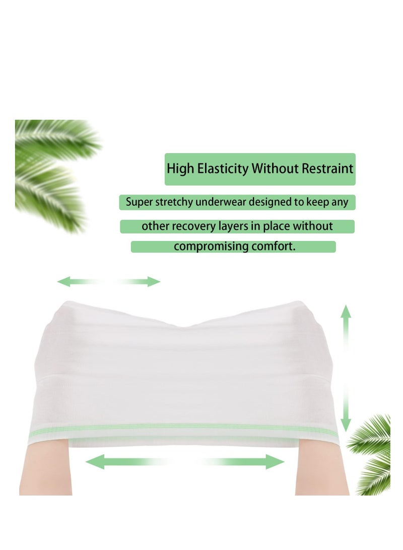 SUNSAR 4 Count Mesh Postpartum Underwear, Disposable High Waist C-Section Postpartum Underwear by |Super Soft, Stretchy, Breathable, Wicking, Latex-Free  - Image 3