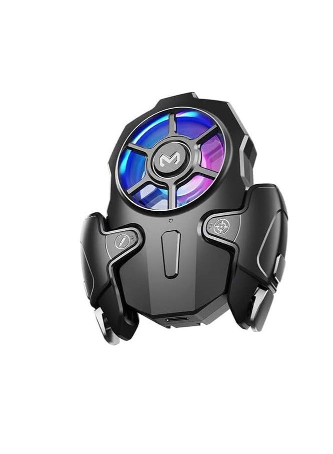 Memo Ak03 Detachable Mobile Game Shooter Trigger Phone Cooling Fan - wireless - Image 2