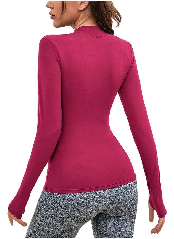 Nileton Half Zipper Sport Top Long Sleeves  - Image 2