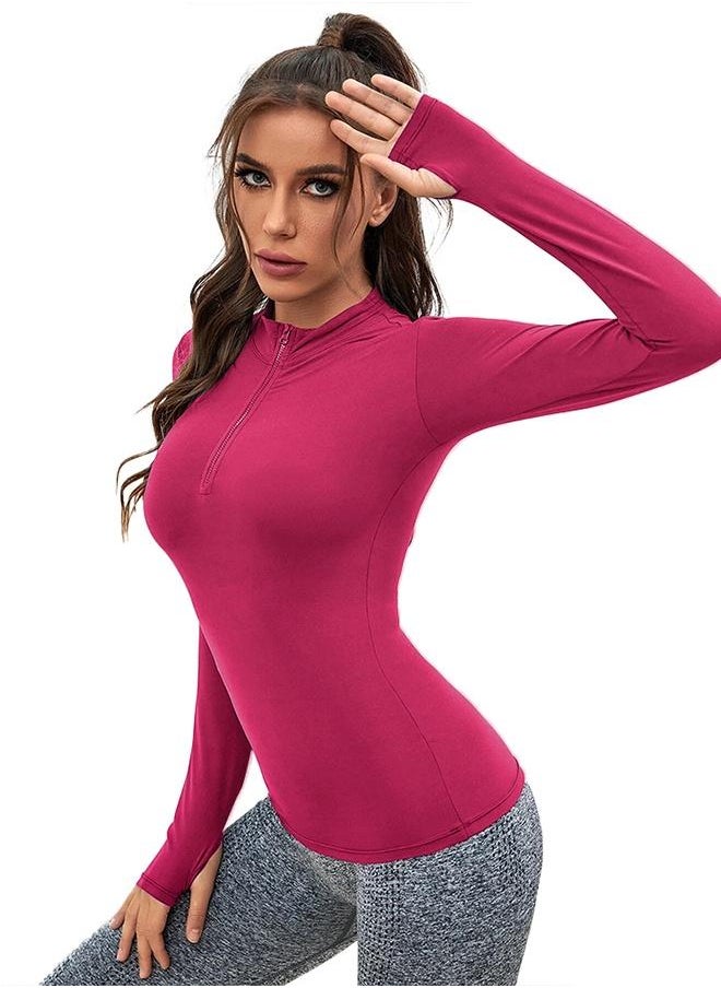 Nileton Half Zipper Sport Top Long Sleeves  - Image 3