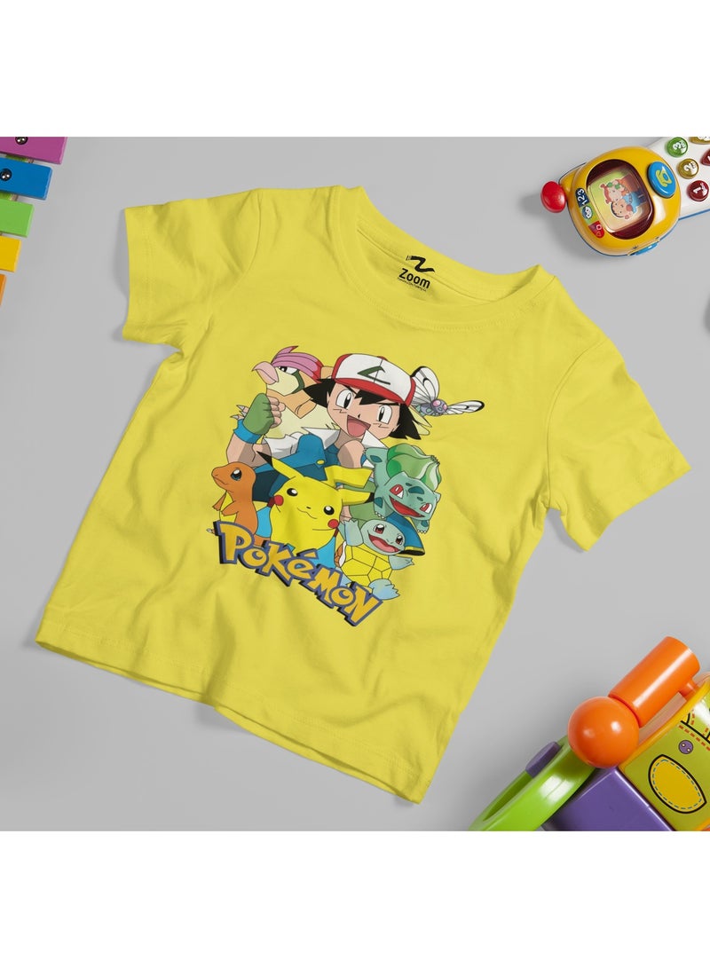 ZOOM تصميم تي شيرت فريق بوكيمون جو
