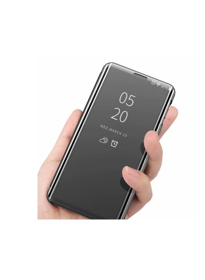 اس-توب جراب لهاتف Honor X9A، جراب جلدي أفقي قابل للطي مع حامل، مرآة مطلية - Image 5