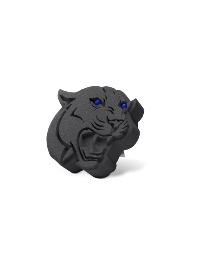 MEDORI Ceramic Car Air Freshener For Vent 2D Panther Head Crystal Ice A Fragrance With Luxurious Enchanting Aroma And Fragrance Is Made In France  - Image 3