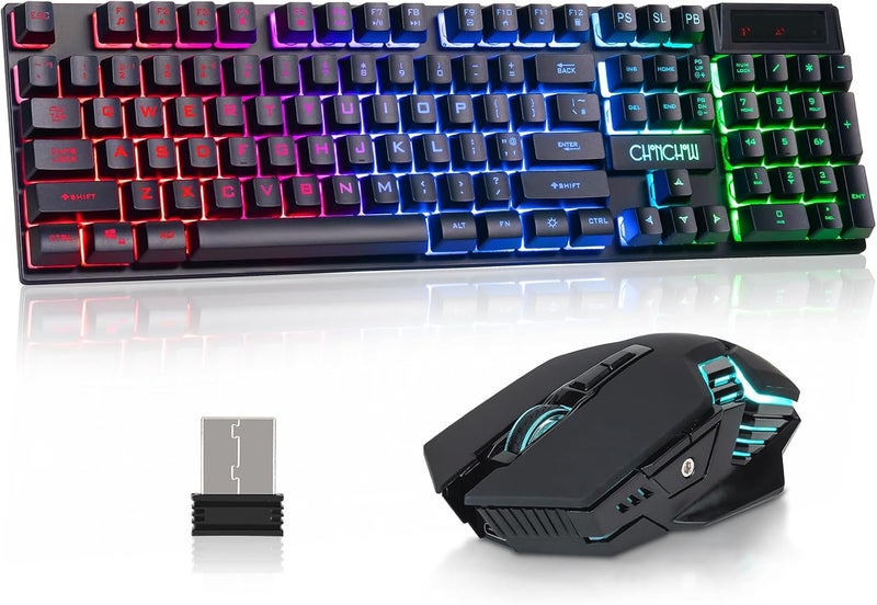 CHONCHOW USB Keyboard mouse G220 (ship from USA, G220us) - Image 1