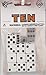 Koplow Games White with Black pips 16mm 58in D6 Dice 10 Koplow Games - Image 2