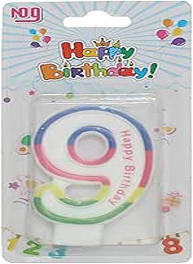 Birthday Candle No 9