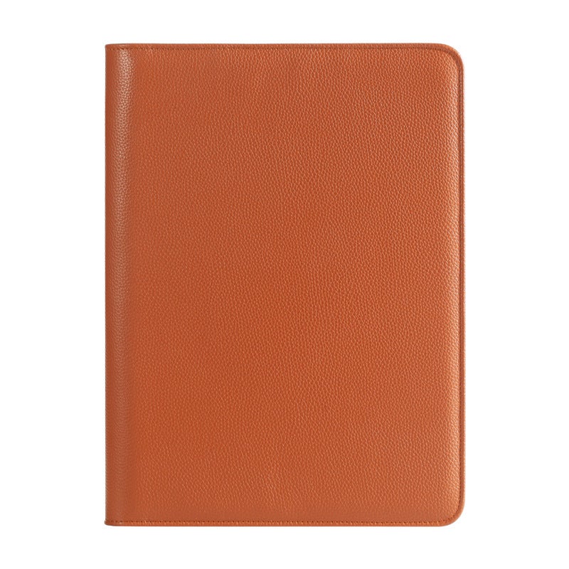 Multi-Functional Wear-Resistant Sofa Leather Folder Business Office Zipper Bag Data Sales Folder Contract Manager Folder - Image 5