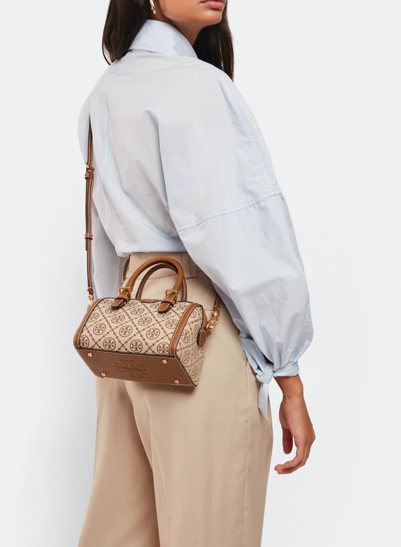 بورش TORY BURCH T Monogram Mini Barrel Bag - Image 5