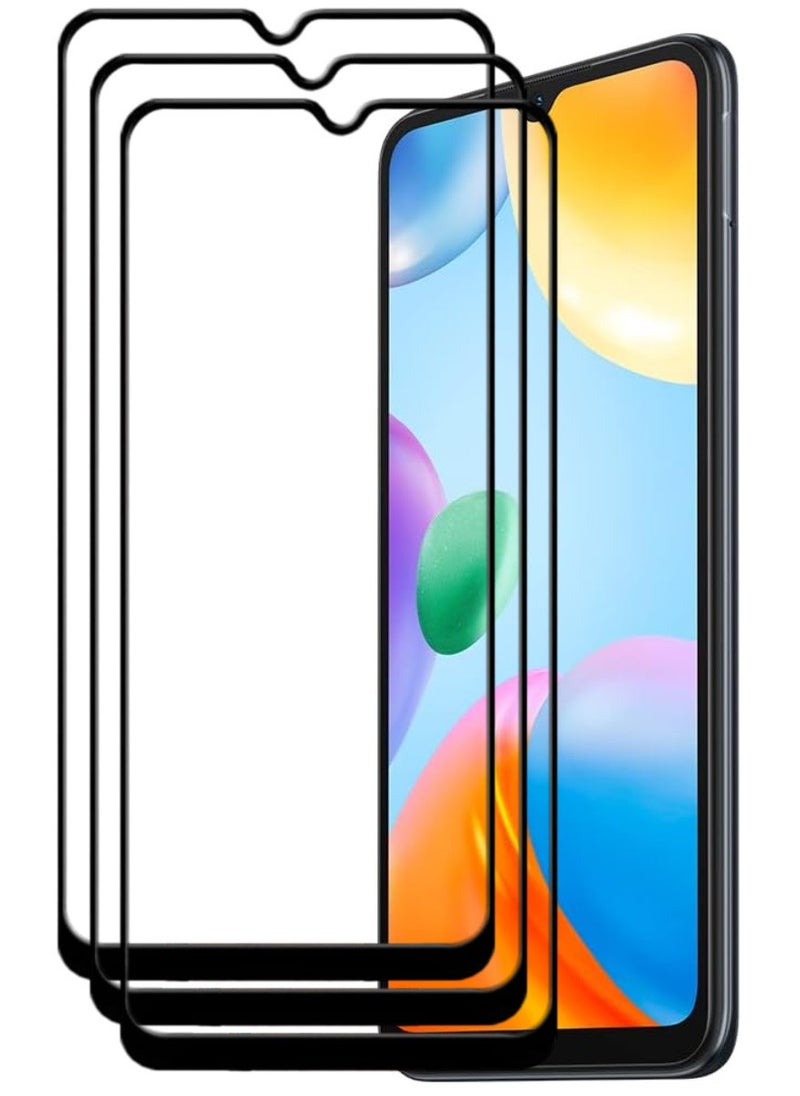 ACLIX 3 Pieces Antistatic ESD Dustproof Premium Quality High Definition Tempered Glass Screen Protector Designed For Xiaomi Redmi 10C - Image 1