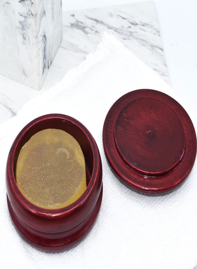 Parker Safety Razor Parker Genuine Dark Mango Wood Shaving Soap Bowl - High Lustre Finish - Image 5