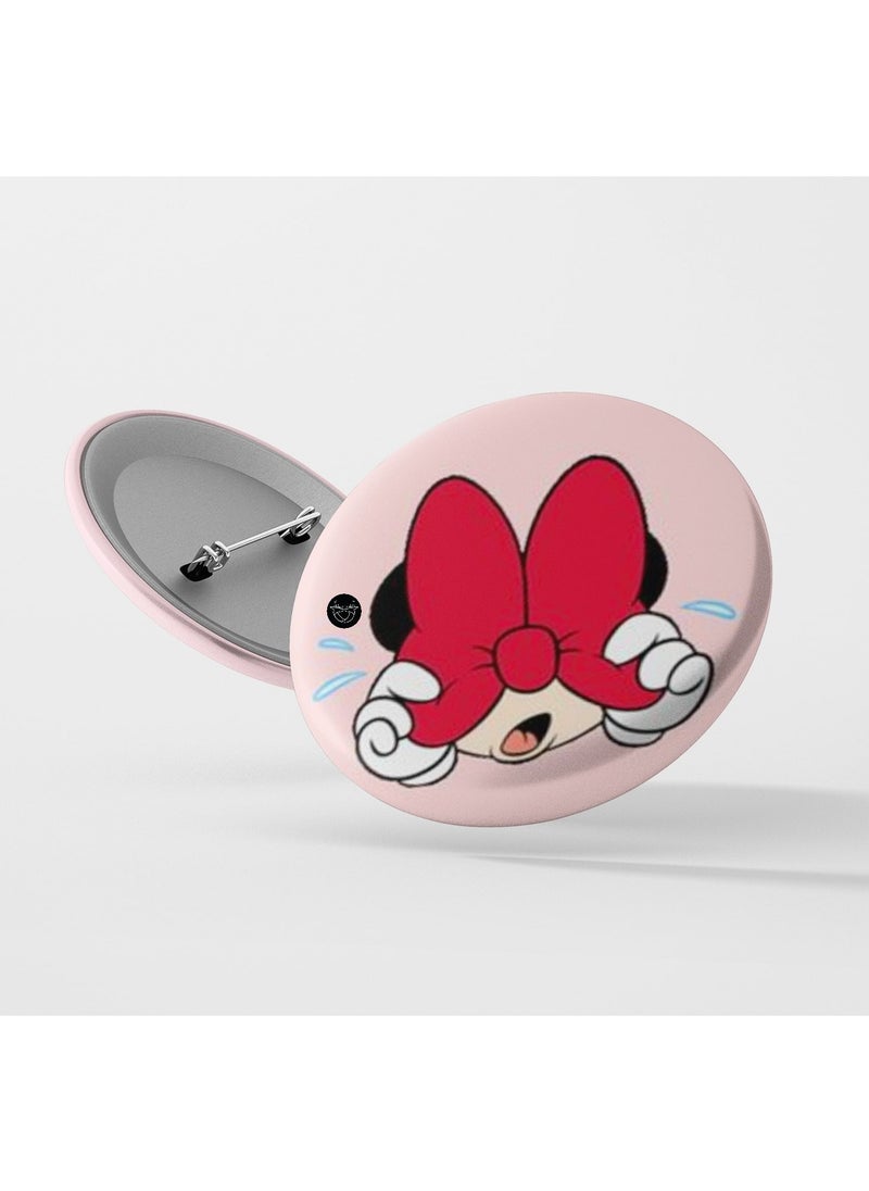 Reeman Design Brooch with Mimi Mouse design 