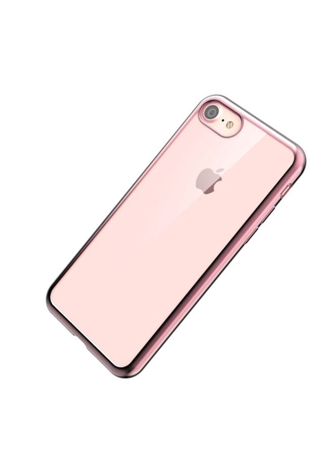 NIBEMINENT Flash Case With Metallic Electroplating For iPhone 8/iPhone 7 Rose Gold - Image 3