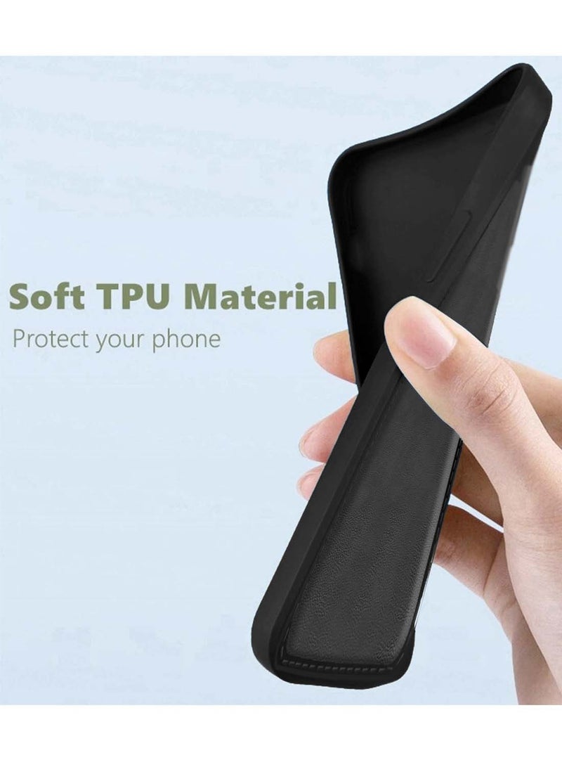 Wtech Oppo Reno13 5G 2024 Premium Soft Liquid Silicone Full Protective Raised Lips Edges and Camera Case Cover (MCRPSN) - Black  - Image 4
