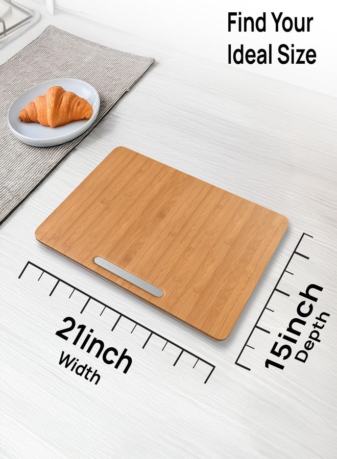 Ibyx Elegant Sliding Tray for Your Coffee Maker & Heavy Kitchen Appliances - Sturdy, Slides Easily from Under The Cabinet - Rolling Appliance Tray for Countertop with Wheels 13"X10.5" - Image 3