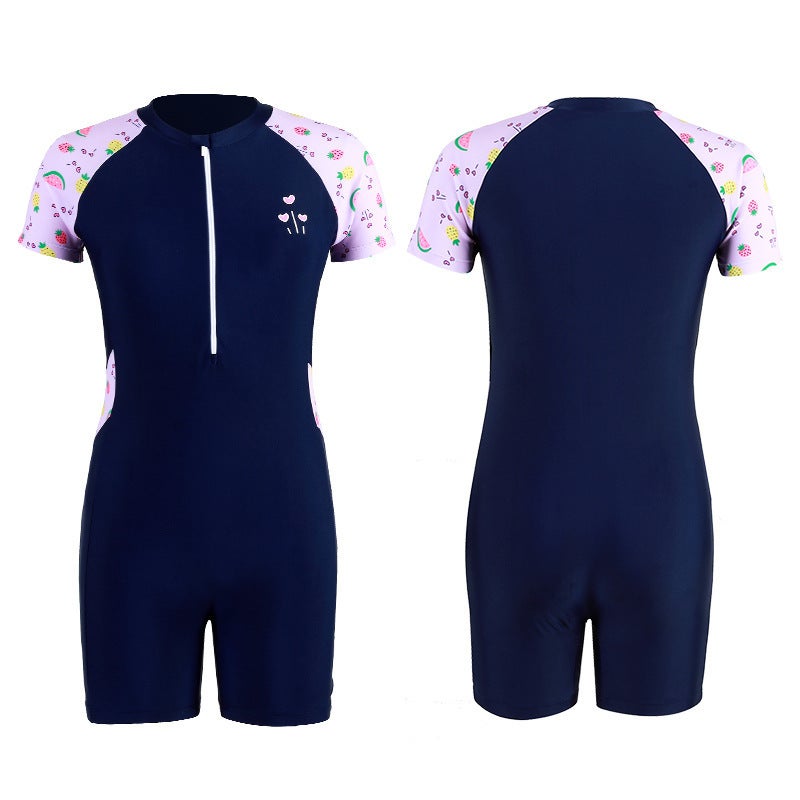 Generic Kids Sun-Proof Swimsuit Training Gear suit
