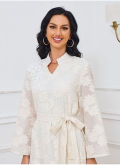 Jacquard Fashion Style Muslim Robe