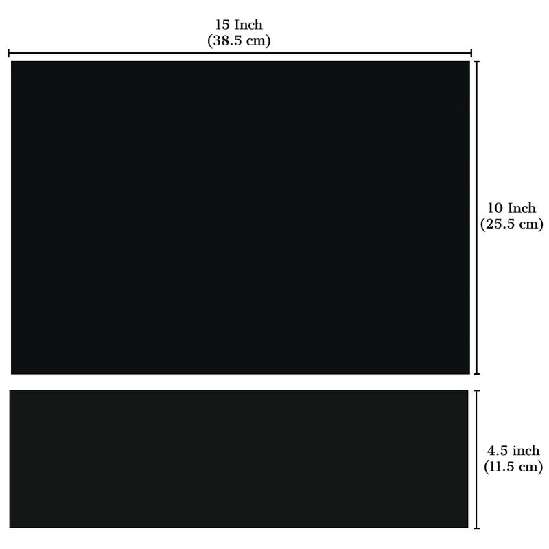 BAEYE Full Laptop Skin Stickers HD Quality Sticker for Laptops Upto 15.6" (Dustproof|Waterproof|Scratchproof|Reusable) - BE Black FL1 (2072) - Image 3