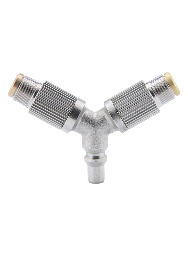 DPT موصل موقد الغاز، اتصالات الغاز، فضي - Image 1