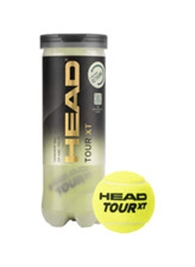 HEAD - HEAD Tour XT Tennis Balls - Can of 3 balls, premium tournament grade tennis ball - Image 1