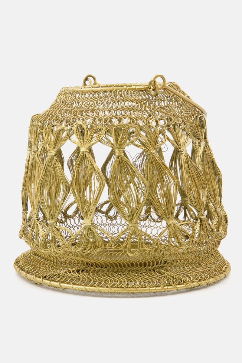 Hoff حامل شموع معلق، ذهبي - Image 1