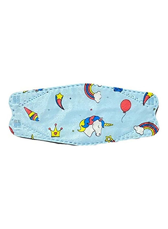 NIBEMINENT 10-Pieces KF94 Unicorn Design School Face Mask For Kids - Image 1