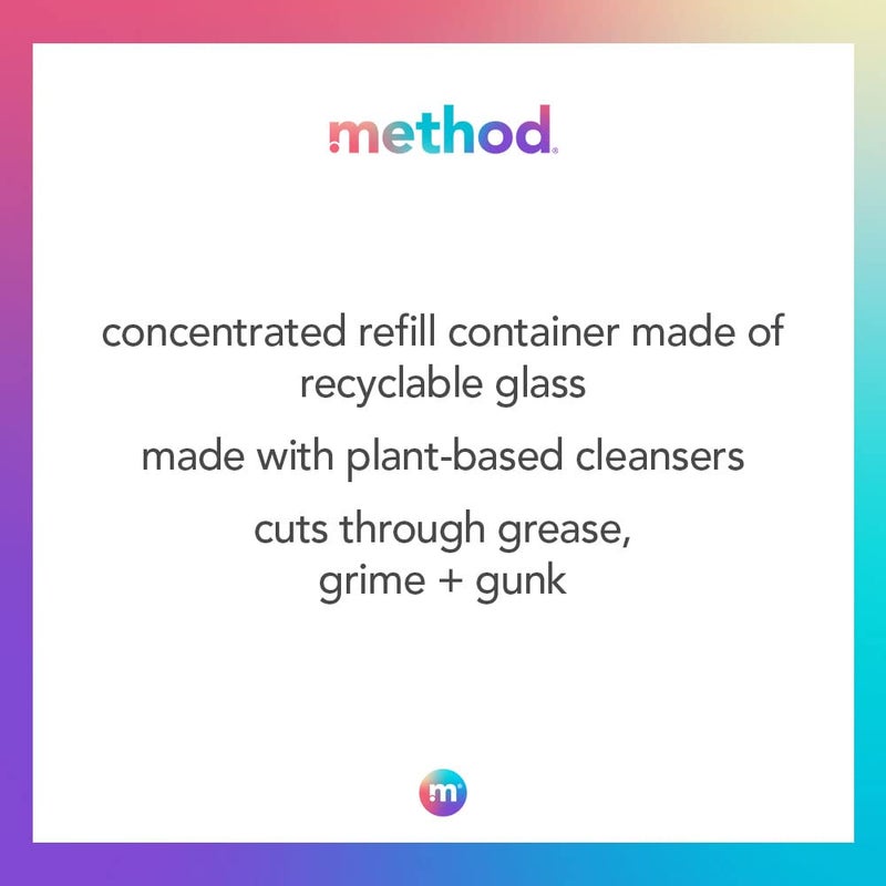 Method All-Purpose Cleaner Concentrates Refills, Pink Grapefruit, 4 Recyclable 1 fl oz Refills - Image 3