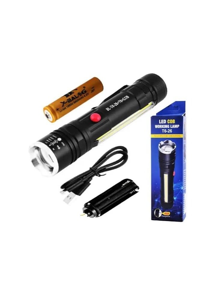 Generic USB LED Light with Metal Surface Mount T6-26 Backlight  - Image 5