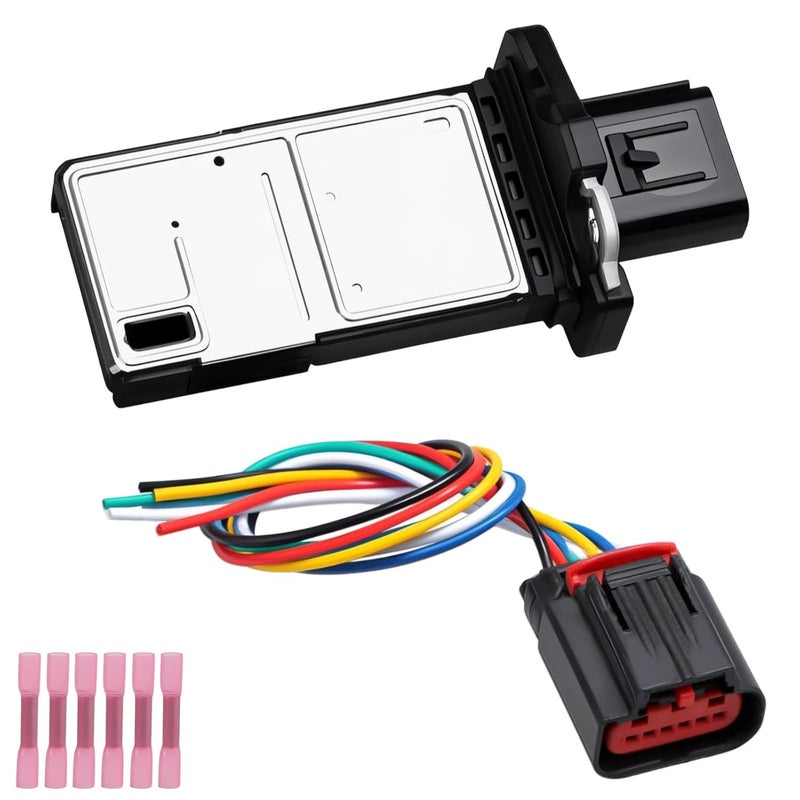 HIMARKLIF Mass Air Flow Sensor MAF Sensor with Connector Wire Harness for Ford and Lincoln Vehicles - Image 1