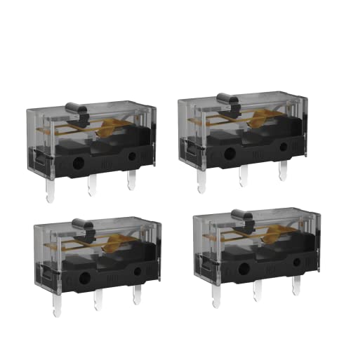 KAILH GM4.0 GM8.0 Micro Switch 60M 80MLife Gaming Mouse Micro Switch 3 Pin Black Mice Left Right Button GM 4.0 8.0 (Red 4pcs GM4.0) - Image 1