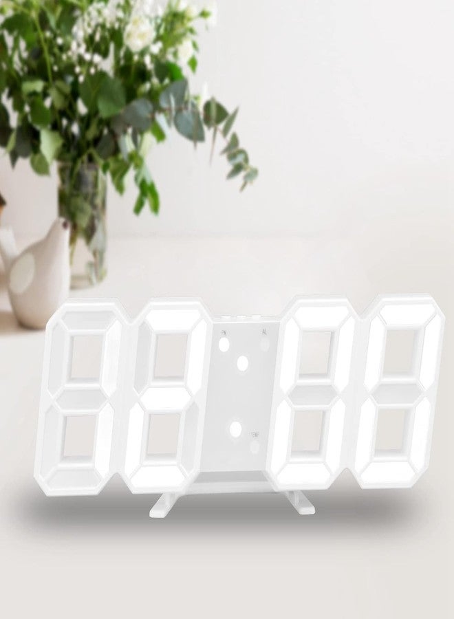 QIMIT Digital Alarm Clock Table Clock for Students, Home, Office, Corporate with Automatic Sensor, Date & Temperature-Black, Plastic, 14W x 8H Centimeters (1, Random) - Image 4