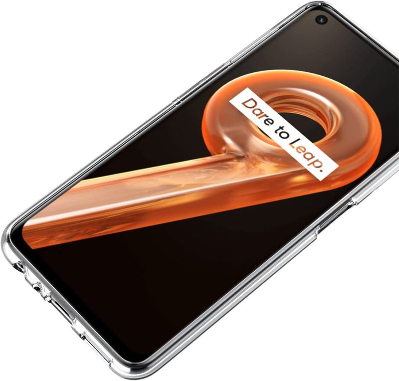 MaiJin Case for Realme 9i 4G / Oppo A36 / Oppo A76 (6.6 inch) Soft TPU Rubber Gel Bumper Transparent Back Cover - Image 4