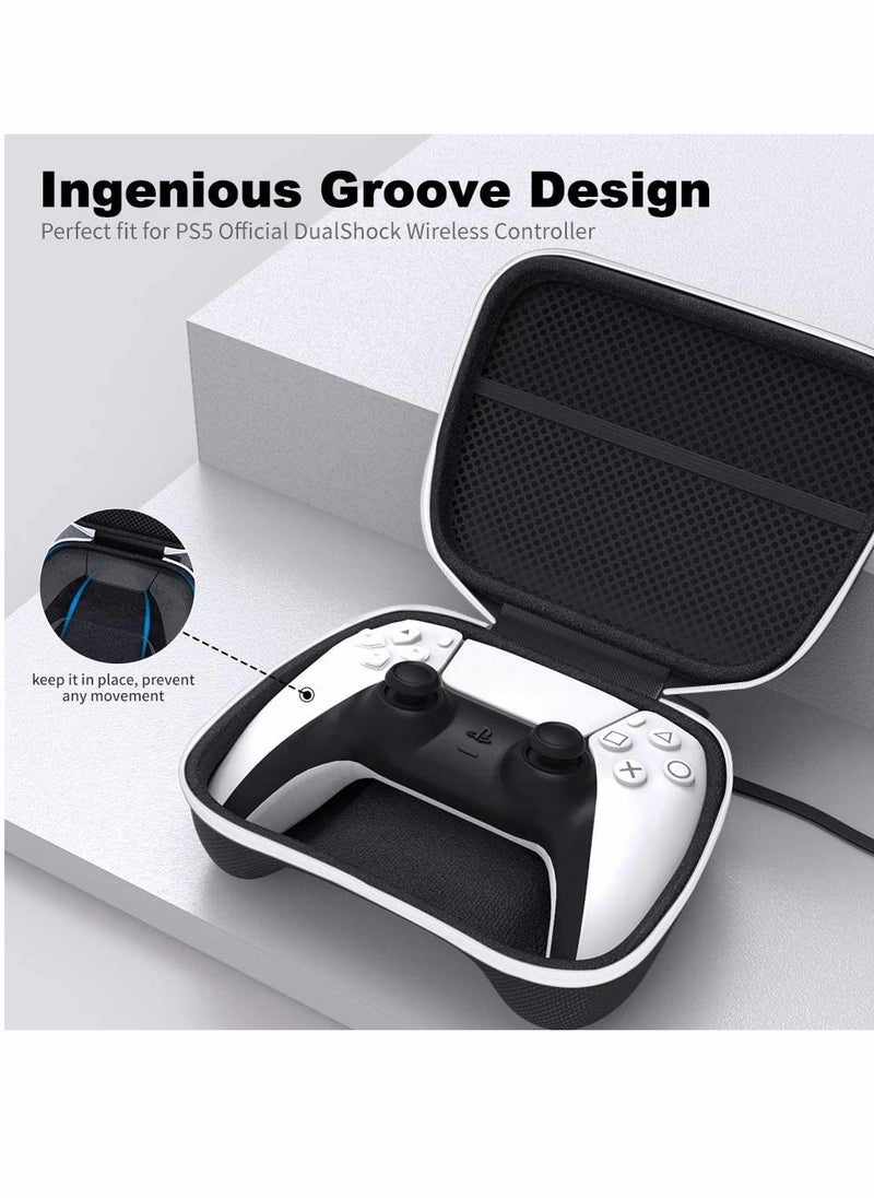 Excefore Storage Bag Compatible with PS5 Controller, Carrying Case Pouch  - Image 3