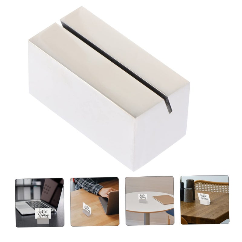 Premium Card Holder Strong Desk Storage Organizer Size 4X2X2CM For Office - Image 5