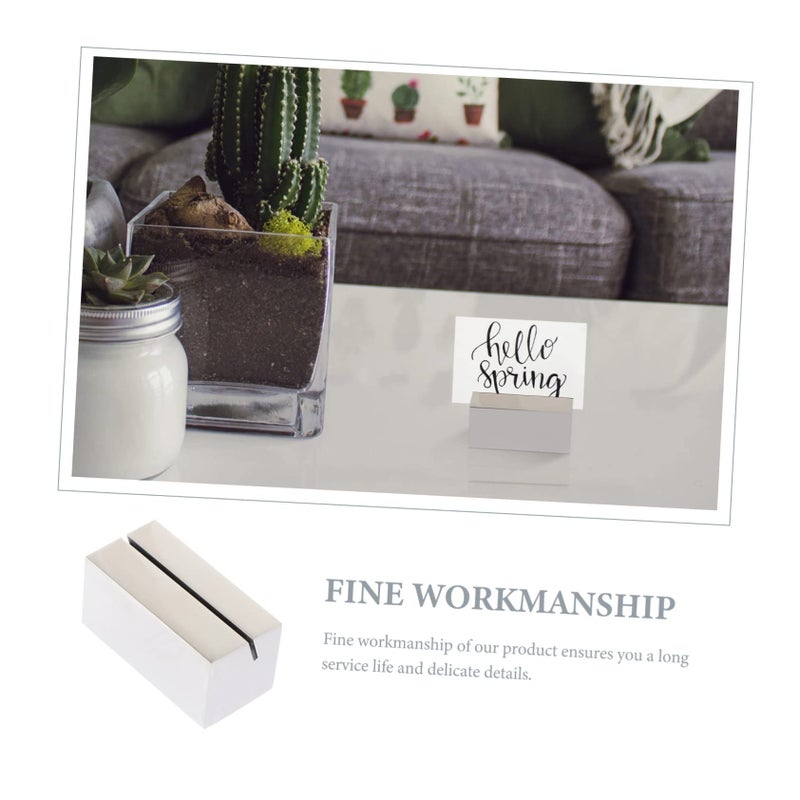 Premium Card Holder Strong Desk Storage Organizer Size 4X2X2CM For Office - Image 4