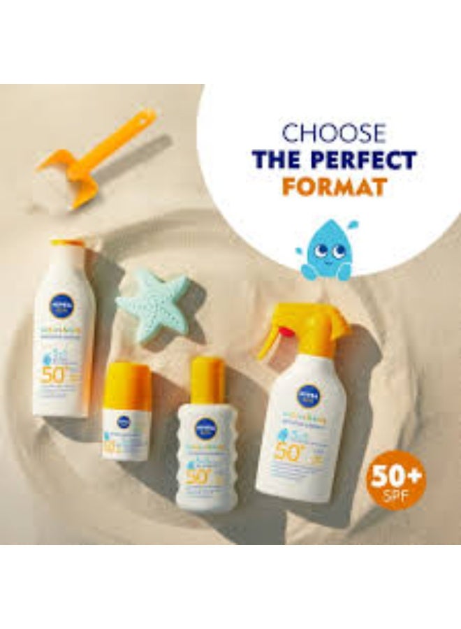 نيفيا لوشن نيفيا صن للأطفال والرضع ٥ في ١ بعامل حماية من الشمس ٥٠+، ٢٠٠ مل - Image 3