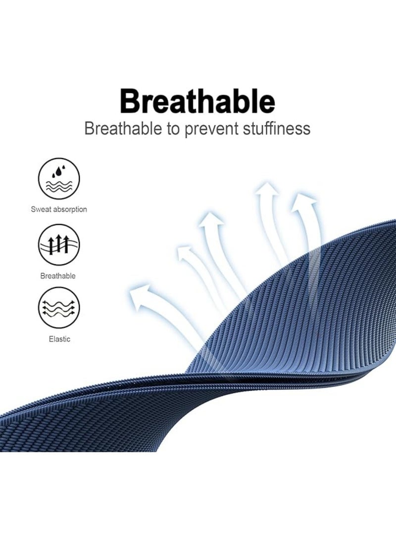 Aookay Nylon Replacement Band Compatible with Whoop 4.0 Band |  Stylish & Affordable Replacement Strap | Comfortable & Easy to Use Wristband (Blue) - Image 5