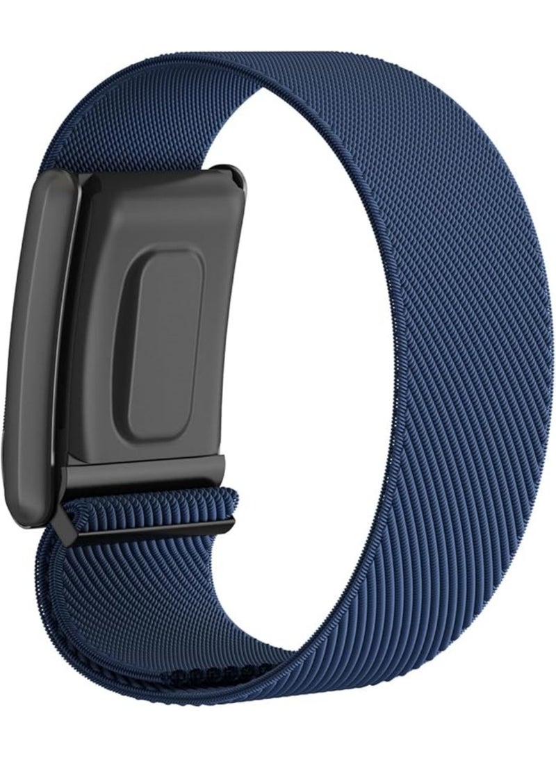 Aookay Nylon Replacement Band Compatible with Whoop 4.0 Band |  Stylish & Affordable Replacement Strap | Comfortable & Easy to Use Wristband (Blue) - Image 2