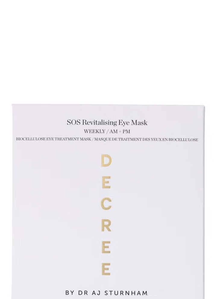 Decree SOS Revitalising Eye Masks Single - Image 1