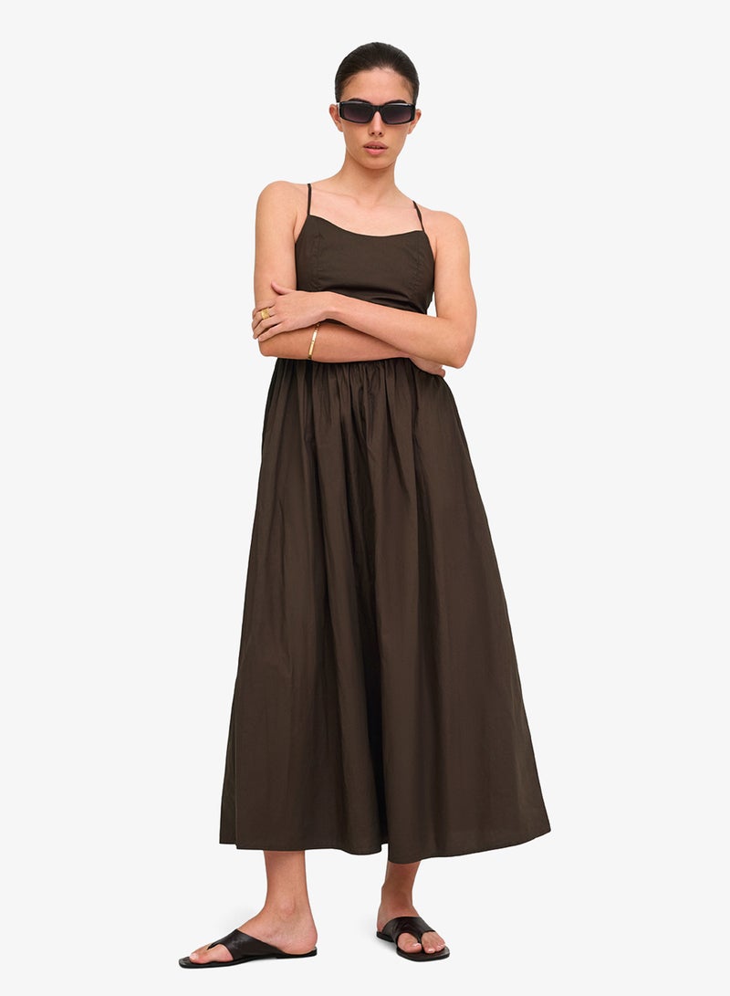 ONLY Onllikara Strap Waist Maxi Dress - Image 1
