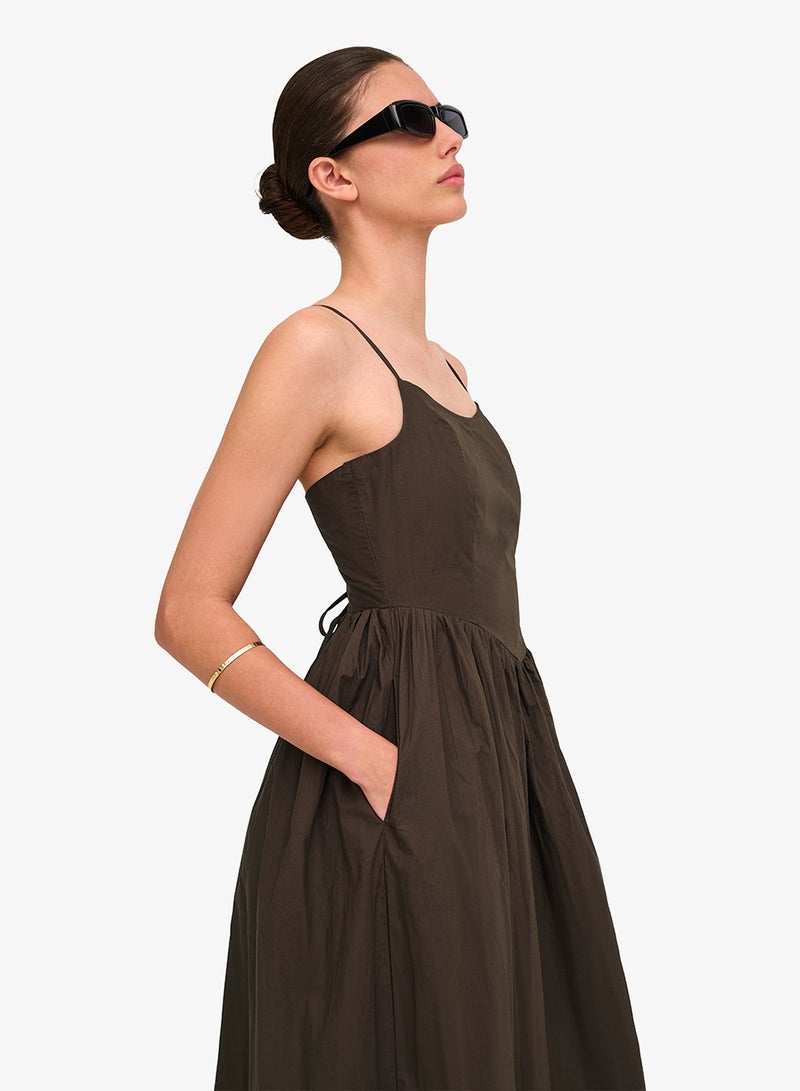 ONLY Onllikara Strap Waist Maxi Dress - Image 2