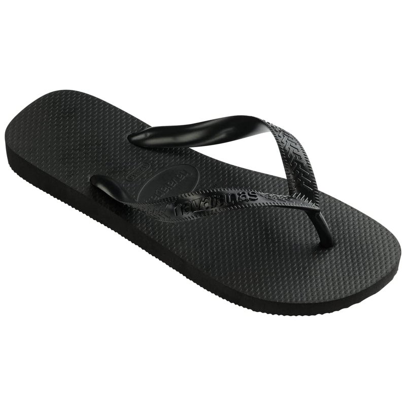 Havaianas صنادل هافاينايس توب للرجال والنساء - صنادل بأسلوب صيفي - أسود، 9/10W - 7/8M - Image 4