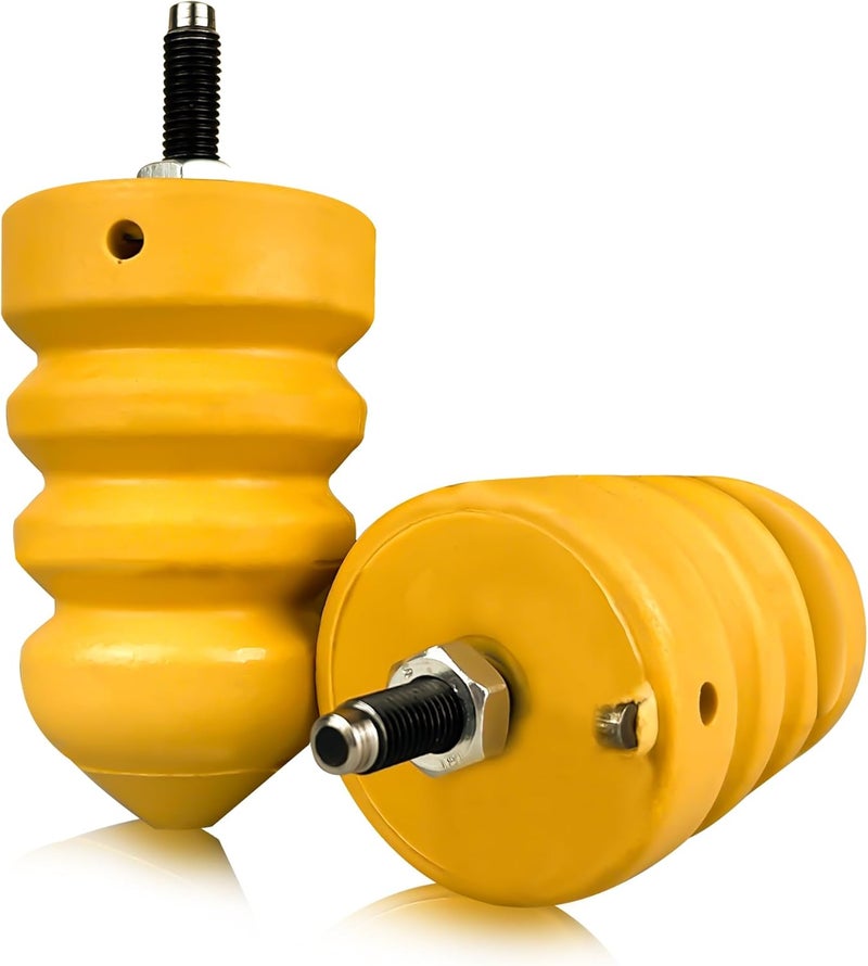 Yukauto Rear Bump Stop for Leaf Spring Suspension - Compatible with GMC Yukon, Suburban, Avalanche, and Cadillac Escalade - Image 1