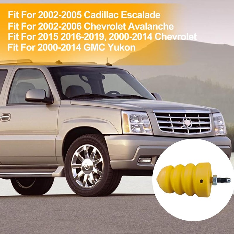 Yukauto Rear Bump Stop for Leaf Spring Suspension - Compatible with GMC Yukon, Suburban, Avalanche, and Cadillac Escalade - Image 4