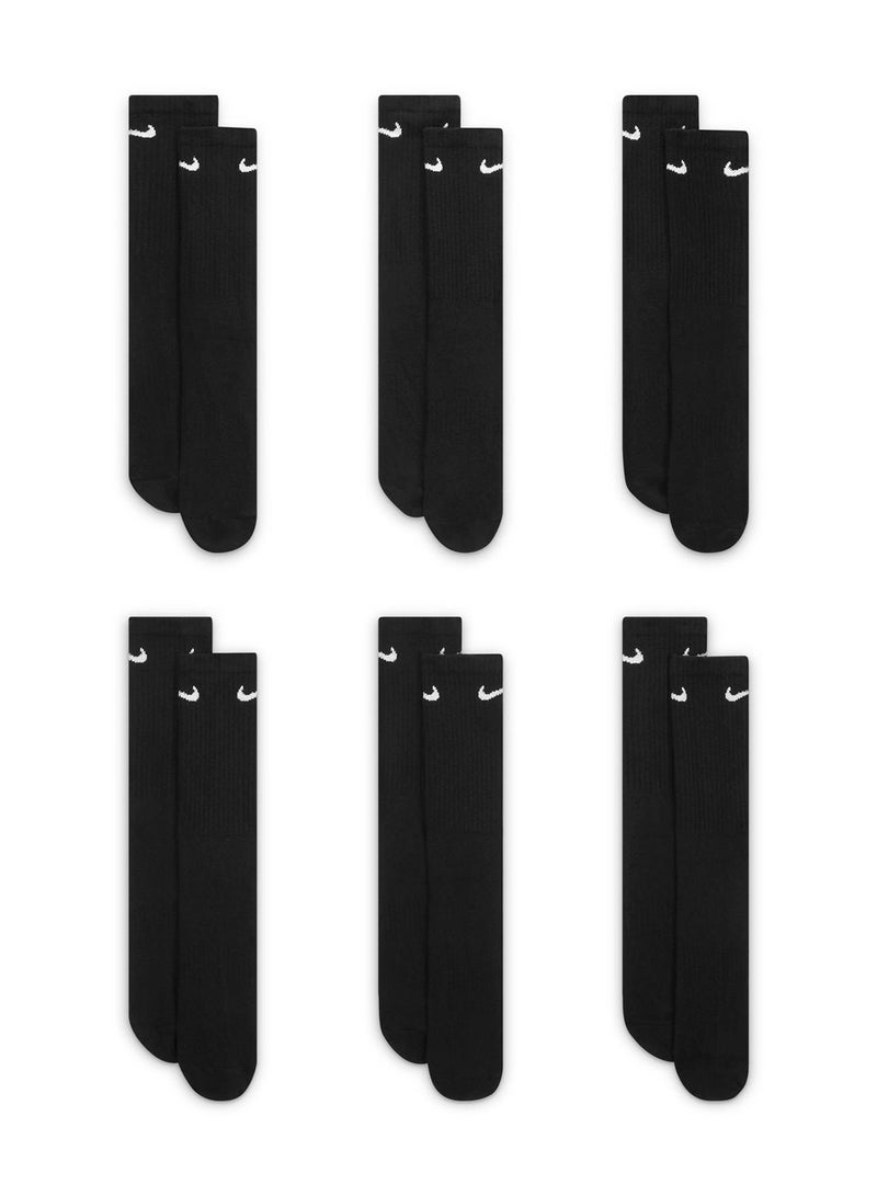 Nike 6 Pack Cushion Crew Socks  - Image 3