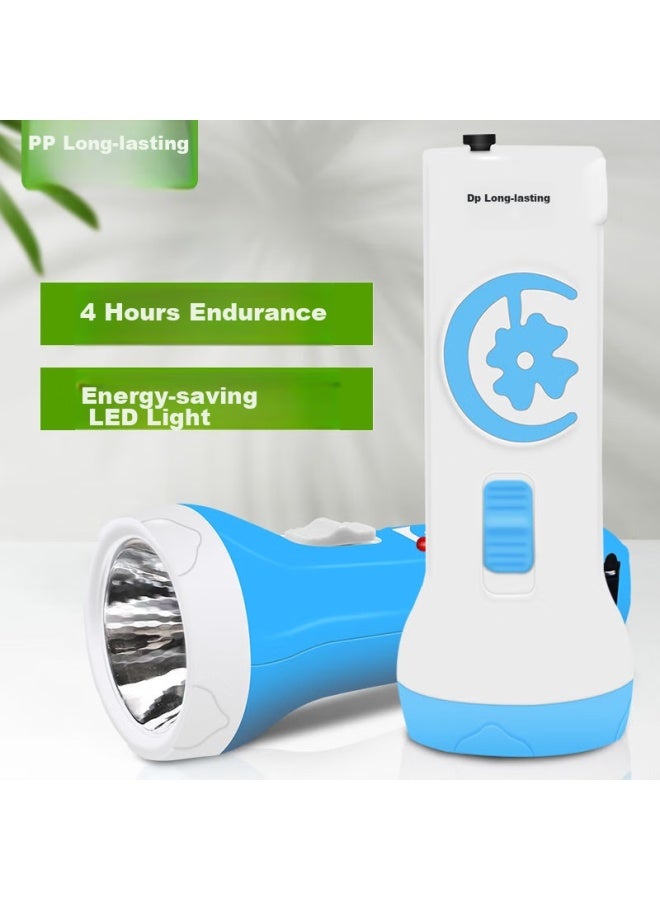 Duration power Dp Jiu Liang Led Rechargeable Mini Portable Flashlight For Home And Outdoor Use, Random Color And Style - Image 1