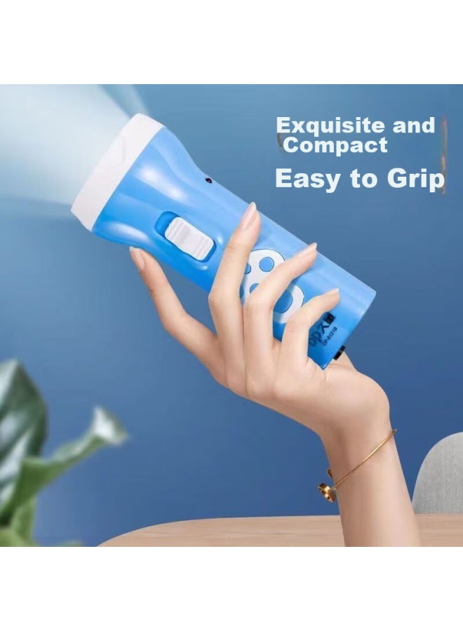 Duration power Dp Jiu Liang Led Rechargeable Mini Portable Flashlight For Home And Outdoor Use, Random Color And Style - Image 3