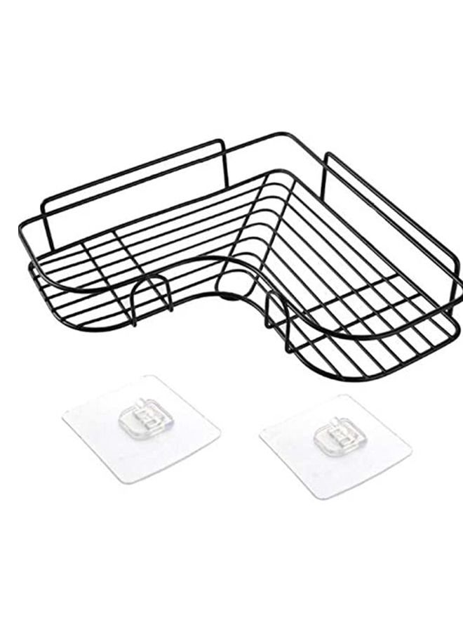 Arabest Corner Shower Caddy Bathroom Shelf, Rust Proof Bathtub Accessories Organizer, Adhesive Basket Storage Rack Shampoo Holder Wall Organization - Image 5