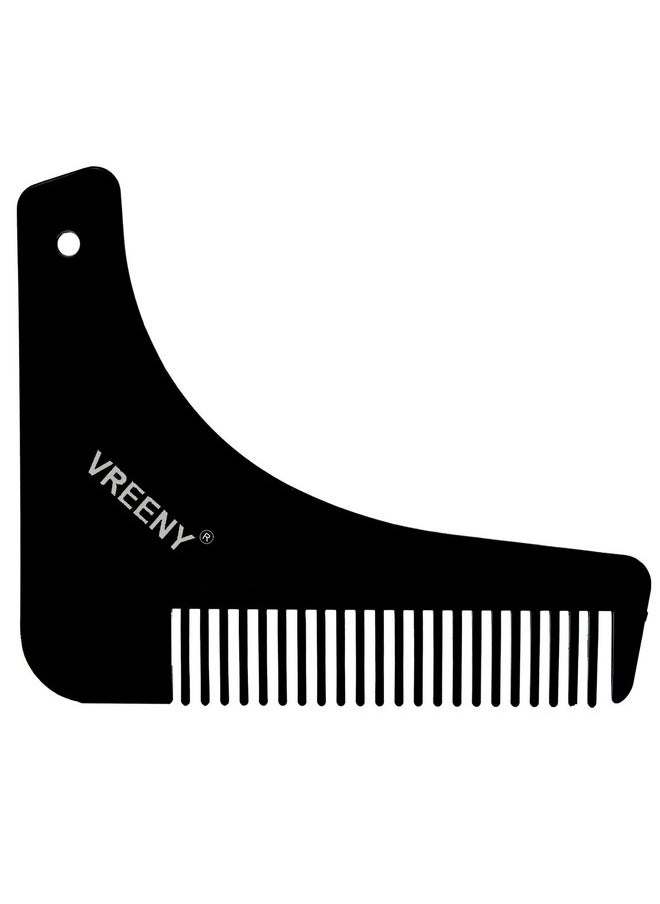 VREENY - Beard Shaper Tool Comb Beard Shaping Tool Beard Comb For Men Home And Salon Use Men Beard Accessories Set Multi Purpose Grooming Kit Upgraded Beard Shaper Tool Set - Image 1
